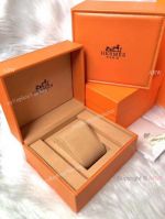 Replica Hermes Orange Watch Box for Men Watches
